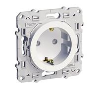 Schneider Electric s520057 Odace Base Schuko 16 A Connessione automatica