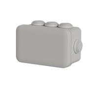 Schneider Electric Scatola di giunzione Mureva BOX ENN05003, confezione da 5 scatole da parete con 8 occhielli Ø 20mm, 105x65x55mm, adatta per ambienti umidi e uso esterno i protezione IP55, presa resistente all'umidità, grigia