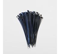 Schneider Electric Thorsman - Fascette stringicavo in poliammide, 200 x 4,8 mm, 100 pezzi, colore nero, varie misure, bordi arrotondati lisci, super resistenti, autobloccanti per la gestione dei cavi