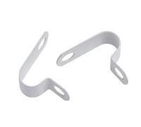 Schneider Electric Tower LSF 64LSF32W, clip per cavi, a basso fumo e fumi, diametro 8-8,4 mm, conforme alla 18a edizione, in acciaio inossidabile, 64LSF32W, bianco, confezione da 50