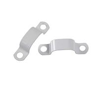 Schneider Electric Tower LSF 64LSF342W, clip per cavi a basso fumo e fumi, diametro 7,8-9 mm, conforme alla 18a edizione, in acciaio inox, 64LSF342W, bianco, confezione da 50