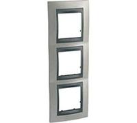 Schneider Electric u66.006.239 cornice Top 3 elementi, nichel opaco