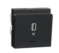 Schneider Electric - Unica - comando a scheda elettronica - 2 moduli - Antracite - solo meccanismo - NU354054