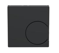 Schneider Electric Wiser Connected - Regolatore di temperatura ambiente, TPM nero, da incasso, sistema M, Smart Home, risparmio energetico, compatibile con Amazon Alexa e Google Home
