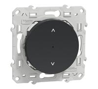 Schneider Electric Wiser pulsante dimmer 230 V AC 500 VA 2 poli antracite