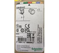 XB4BA42 - Pulsante, 1 contatto NC, istantaneo