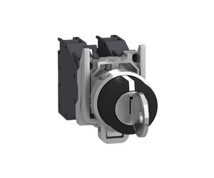 Schneider Electric XB4BG03, interruttore a chiave a 3 posizioni