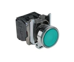 Schneider Electric XB4BW33B5, Pulsante SPDT luminoso montaggio a pannello