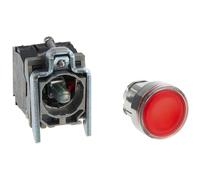 Schneider Electric XB4BW34B5, Pulsante SPDT luminoso montaggio a pannello