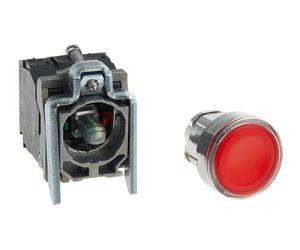 Schneider Electric XB4BW34B5, Pulsante SPDT luminoso montaggio a pannello