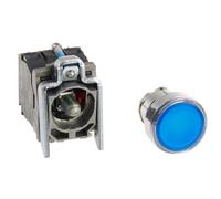Schneider Electric XB4BW36B5, Pulsante SPDT luminoso montaggio a pannello
