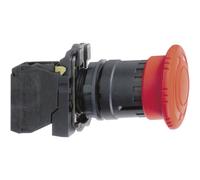 Schneider Electric XB5AS8445 pulsante di arresto di emergenza Anello frontale