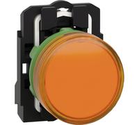Schneider Electric XB5AVB5 Indicatore ottico Arancione 24 V/DC, 24 V/AC 1 pz.