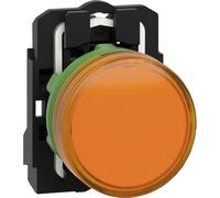 Schneider Electric XB5AVB5 Indicatore ottico Arancione 24 V/DC, 24 V/AC 1 pz.
