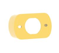 Schneider Electric ZB4-BZ2005 - Anello di protezione sottile Emo, accessorio di comando ZB4BZ2005, colore: Giallo