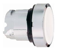 ZB4BA1 - Pulsante, elemento frontale, Harmony XB4, 22 mm, bianco, non agg