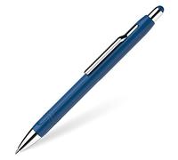 Schneider Epsilon 138613 - Penna a sfera a pressione (tratto XB, colore inchiostro: blu, mina per documenti), blu scuro