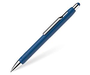 Schneider Epsilon 138613 - Penna a sfera a scatto (tratto XB, colore inchiostro: blu, mina indelebile), blu scuro