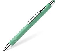 Schneider Epsilon 138614 - Penna a sfera a pressione (tratto XB, colore inchiostro: blu, mina per documenti), verde menta