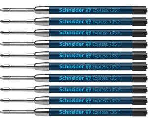 Schneider Express 735 F International Large-Capacity Refill Black Indelible ISO