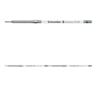 Schneider Express 75 B, penna a sfera, colore blu, ISO 12757-2 EXPRESS 75 M verde (Confezione da 3)
