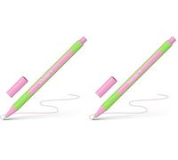 Schneider Fineliner Line-Up - Penna pastello, 0,4 mm, colore: Rosa (Confezione da 2)