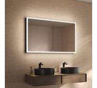 Schneider GLOW D2W armadietto a specchio, 2 ante, 218.120.01.44, GLO1 120/2/D2W GLOW D2W [Armadietti a Specchio > Armadietti a Specchio]