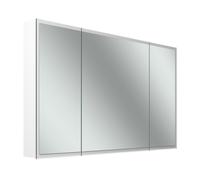 Schneider GLOW D2W Armoire de toilette, 3 portes 30/60/30cm, 1213x136x736mm, éclairage périphérique, Dim2Warm, 218.121.02.02, 218.121.02.02, Versione: Standard UE/corpus bianco