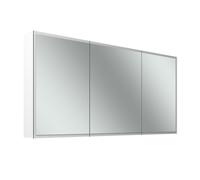 Schneider GLOW D2W Armoire de toilette, 3 portes 50/60/50cm, 1613x136x736mm, éclairage périphérique, Dim2Warm, 218.161.01.02, 218.161.01.02, Versione: CH standard/carcassa bianca
