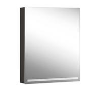 Schneider GRACE TW Armoire de toilette avec éclairage, 1 porte butée à droite, 595x120x700mm, intensité lumineuse variable, 2000-6500K, 116.462.01.44, 116.462.01.44, Versione: CH standard/corpo nero o