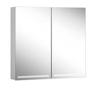 Schneider GRACE TW Armoire de toilette avec éclairage, 2 portes 40/40cm, 795x120x700mm, intensité lumineuse variable, 2000-6500K, 116.480.01.50, 116.480.01.50, Versione: CH standard/corpo anodizzato a