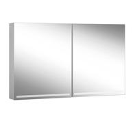 Schneider GRACE TW Armoire de toilette avec éclairage, 2 portes 60/60cm, 1195x120x700mm, intensité lumineuse variable, 2000-6500K, 116.520.02.50, 116.520.02.50, Versione: Standard UE/corpo anodizzato