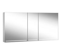 Schneider GRACE TW Armoire de toilette avec éclairage, 3 portes 60/30/30cm, 1495x120x700mm, intensité lumineuse variable, 2000-6500K, 116.550.02.50, 116.550.02.50, Versione: Standard UE/corpo anodizza