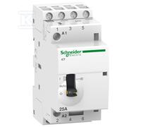 Schneider iCT50r25-40-230 Contattore modulare 25A 4NO 220/240VAC A9C21834