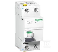 Schneider iID-25-2-10-AC Interruttore differenziale 25A 2P 10mA AC A9Z10225