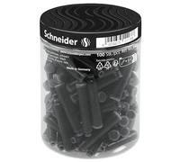 Schneider Inchiostro Cartuccia Contenitore 100-Pezzo Set, Nero