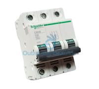 SCHNEIDER AUTOMATICO MAGNETOTERMICO C60N 6KA 3P 63A CURVA C 24290 INTERRUTTORE