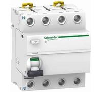 Schneider Interruttore di protezione corrente guasto A9R44440 - Acti9 iID, 4P...