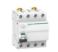 Schneider Interruttore di protezione corrente guasto A9R44463 Acti9 iID - 4P,...