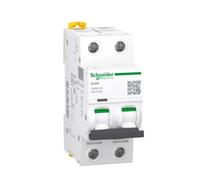Schneider Interruttore Miniatura A9F74206 Acti9 iC60N - 2P, 6 A, Curva C Nuovo