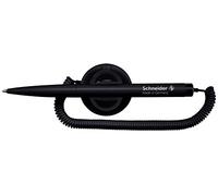 Schneider Klick-Fix - Penna a sfera con filo telescopico, colore inchiostro: nero, tratto M, colore: Nero