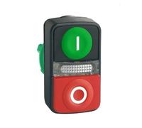 Schneider Licht Doppio pulsante Harmony XB5 - 1 via, guida DIN, IP66 nuovo