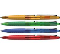 Schneider Loox Mechanical Ballpoint Pen with Soft-Grip Handle M-Tip Blue Indelib