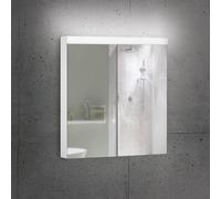 Schneider LOW basic armadietto a specchio, 2 ante, 171.280.01.02, LOB 80/2/LED LOW basic [Armadietti a Specchio > Armadietti a Specchio]