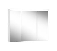 Schneider LOW basic LED Armoire de toilette avec éclairage, 3 portes 30/40/30cm, 995x120x747mm, 171.301.02.0201, 171.301.02.0201, Versione: Standard UE/corpo bianco/3000K