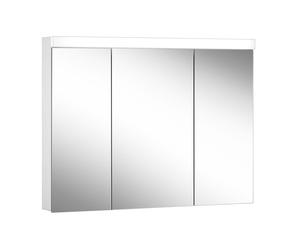 Schneider LOW basic LED Armoire de toilette avec éclairage, 3 portes 30/40/30cm, 995x120x747mm, 171.301.02.02, 171.301.02.02, Versione: Standard UE/corpo bianco/4000K