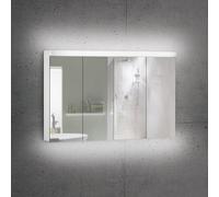 Schneider LOW plus armadietto a specchio, 3 ante, 172.121.01.02, LOP 120/3/LED LOW plus [Armadietti a Specchio > Armadietti a Specchio]