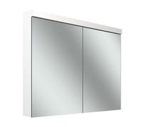 Schneider LOW plus LED armoire de toilette, 2 portes 50/50cm, 995x120x747mm, éclairage en haut, 172.100.02.0201, 172.100.02.0201, Versione: Standard UE/corpo bianco/3000K