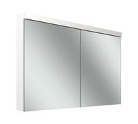 Schneider LOW plus LED armoire de toilette, 2 portes 60/60cm, 1195x120x747mm, éclairage en haut, 172.120.02.0201, 172.120.02.0201, Versione: Standard UE/corpo bianco/3000K