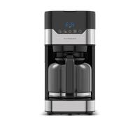 SCHNEIDER Macchina da Caffè in Acciaio Inox, 1,5L, 900W, Programmabile 24 Ore, Display Digitale, Filtro Permanente